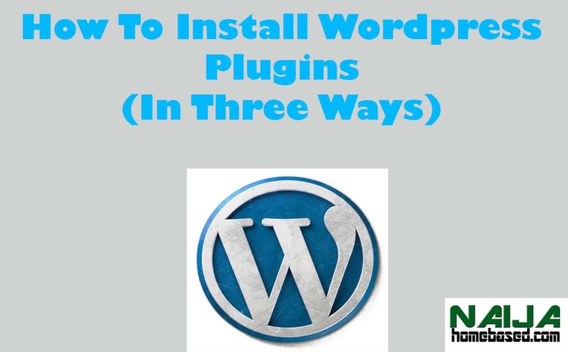 How to install WordPress plugins