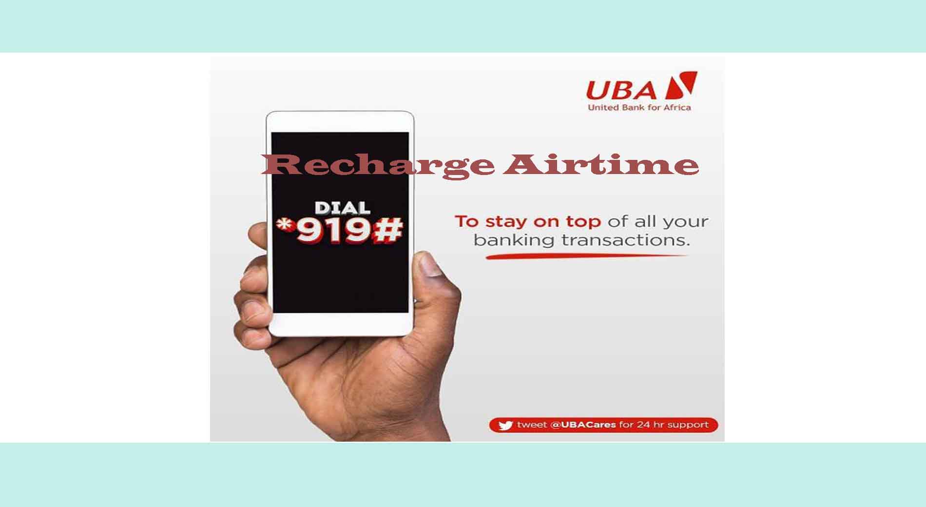 UBA airtime recharge