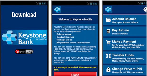 Download Keystone bank mobile app