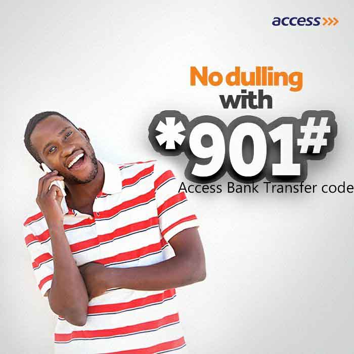 No dulling with *901# access Bank Transfer code