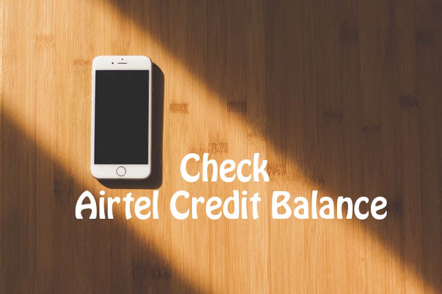 How to Check Airtel credit balance and bonus credit balance