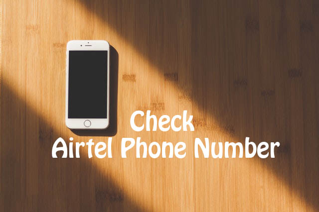 How to check Airtel phone number