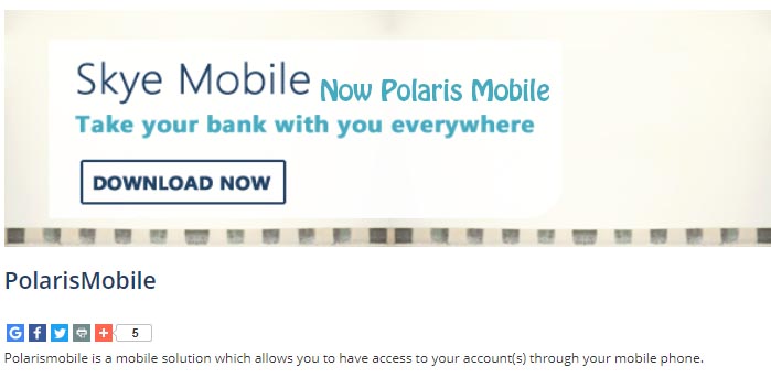 Download Polaris bank mobile app
