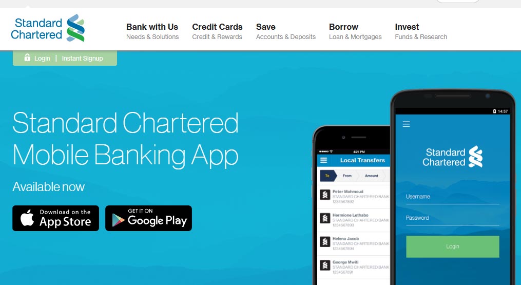 Download standard chatered mobile banking app