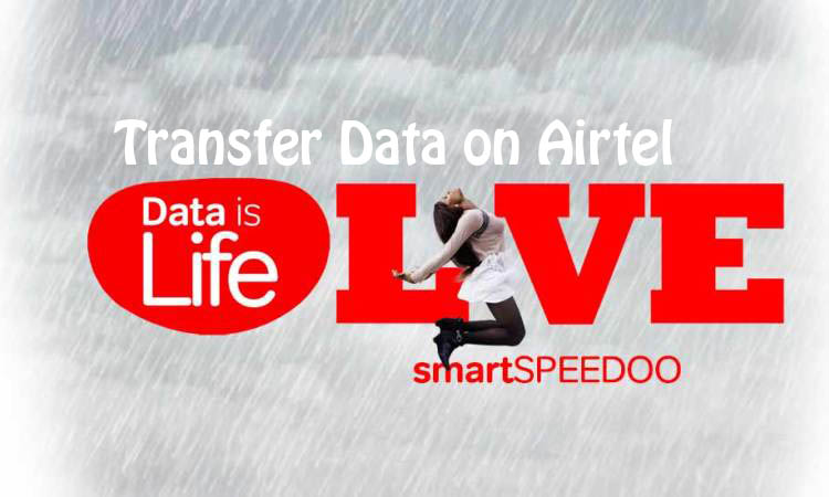 How to transfer data on airtel