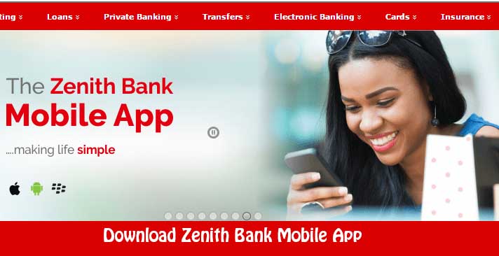 Download Zenith Bank Mobile App