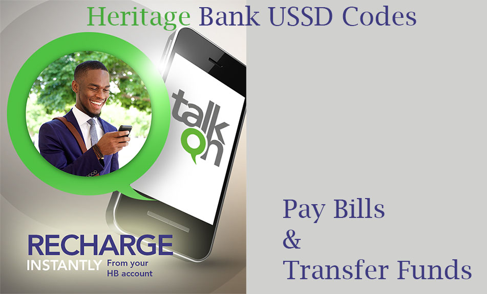 Hertiage Bank Code: transfer, pay bills & recharge