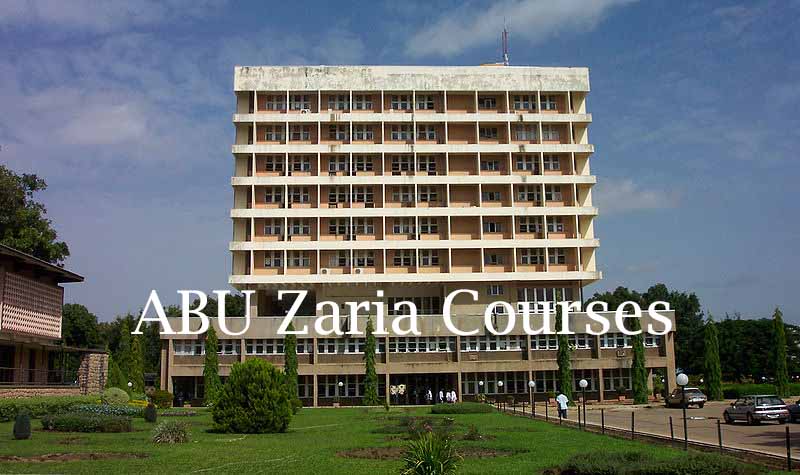 ABU Zaria courses