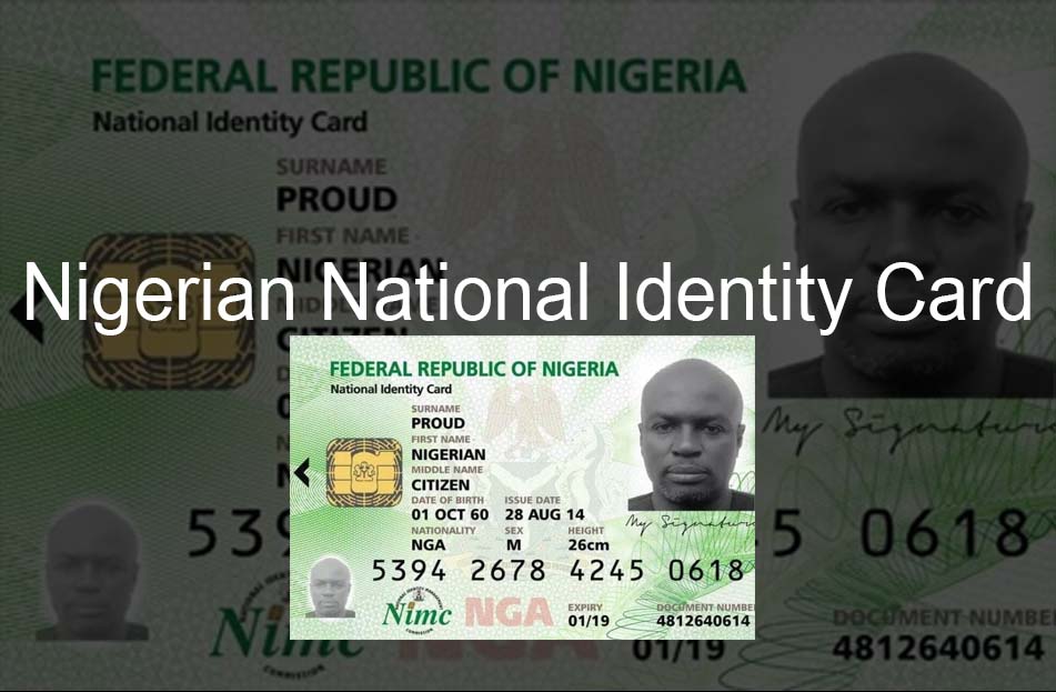 Nigerian national Identity card (ID card)