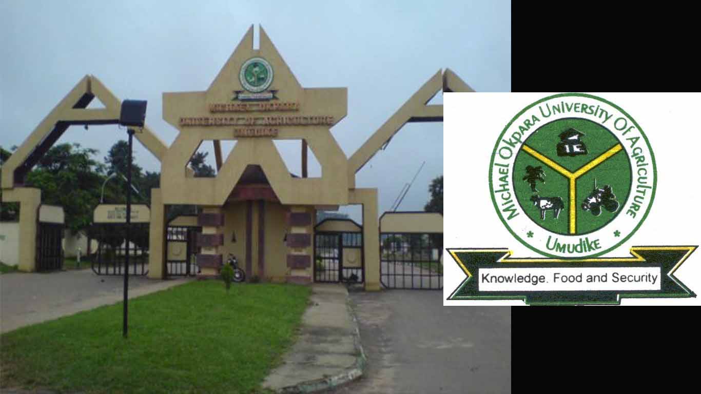 Michael Okpara University of Agriculture, Umudike (logo and school gate)