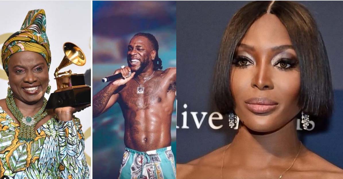 Naomi Campbell's open letter to Grammy Awards about Burna Boy and Afrobeat