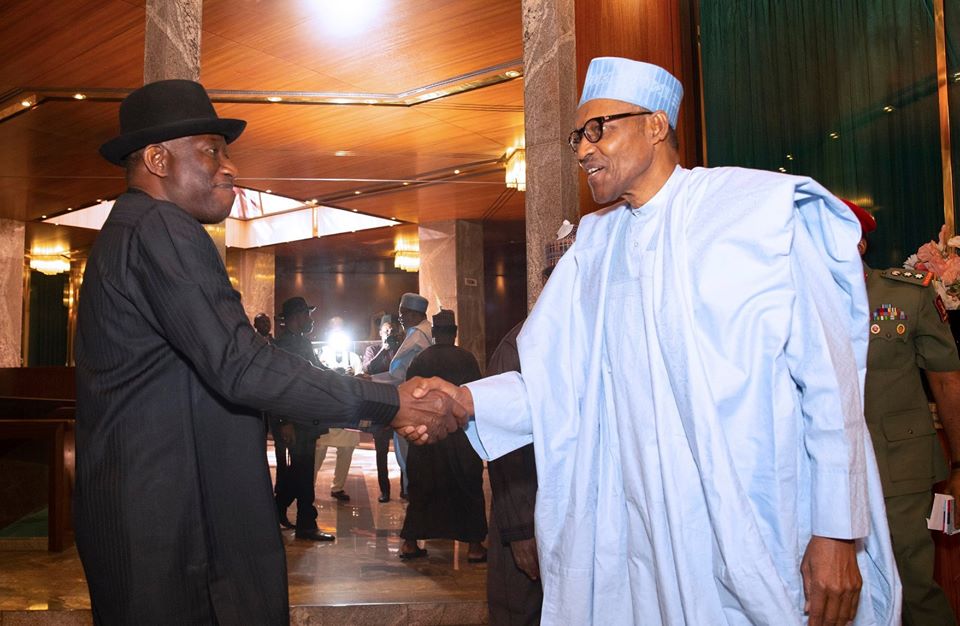 President Jonathan visit Muhammadu Buhari