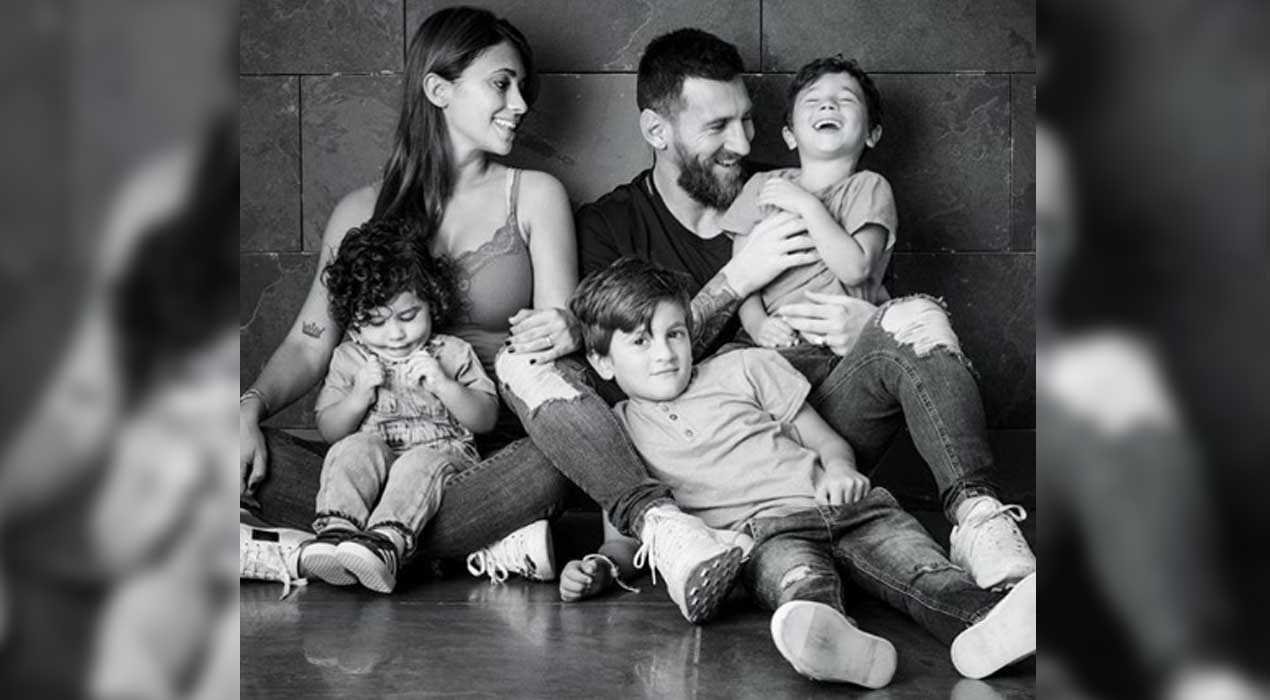 lionel Messi and family